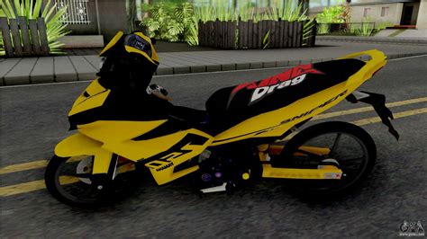 Yamaha Y15ZR V2 Sniper Kuning For GTA San Andreas