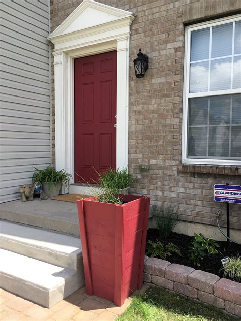 Ana White Tall Tapered Planters Diy Projects
