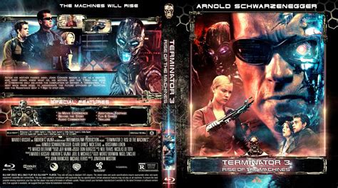 Terminator Rise Of The Machines Blu Ray Custom Cover Cover