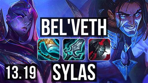 BEL VETH Vs SYLAS JNG 12 1 10 Comeback 500 Games Godlike KR