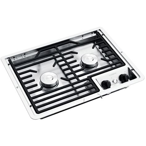 Suburban 3031ast 2 Burner Rv Propane Cooktop W Glass Lid