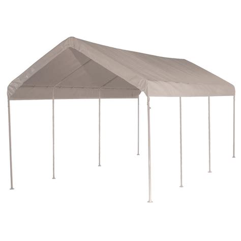 Shelterlogic Max Ap 10 Ft X 20 Ft White All Purpose 8 Leg Canopy