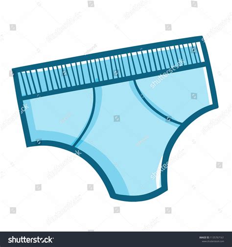 Cute Cartoon Panties Underwear Set Royalty Free Vector Image Atelier