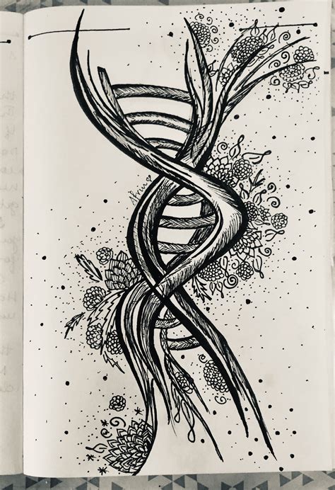 Pin by Tali Clair on Science and Bio | Dna art, Dna artwork, Dna drawing