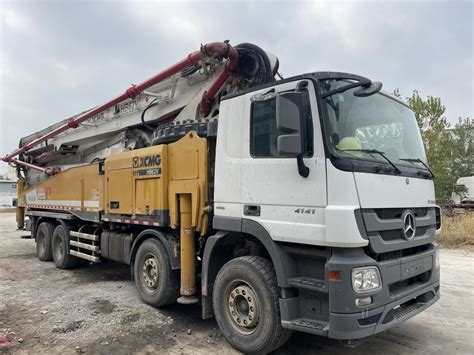 Xg M On Benz Heavy Equipment Concrete Boom Pump China