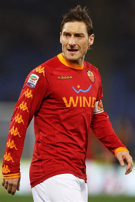 Francesco Totti of AS Roma in 2007. | As roma, Sports jersey, Roma