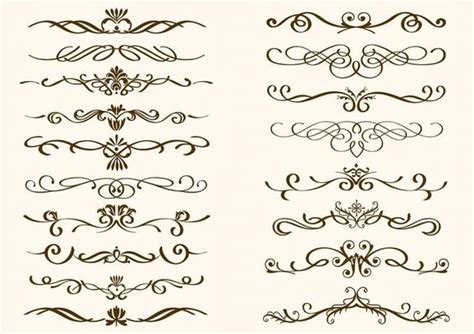 Curly Border Vector Art, Icons, and Graphics for Free Download