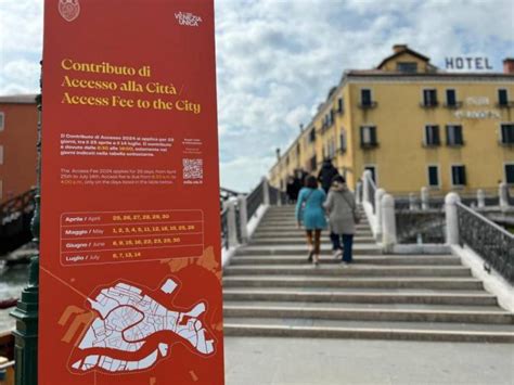 Come Sta Andando Il Ticket D Accesso A Venezia Meglio Delle Previsioni