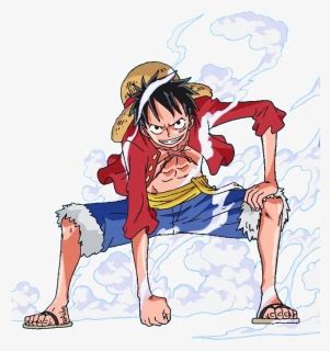 Aquawaifu - Luffy Gear 2 Pose, HD Png Download - kindpng