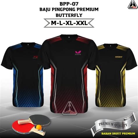 Jual Bpp Carbone Baju Ping Pong Dewasa Kaos Tenis Meja Jersey