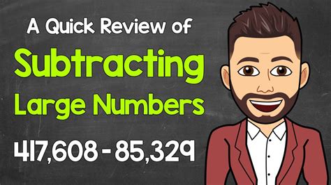 Subtracting Large Numbers How To Subtract Without A Calculator A