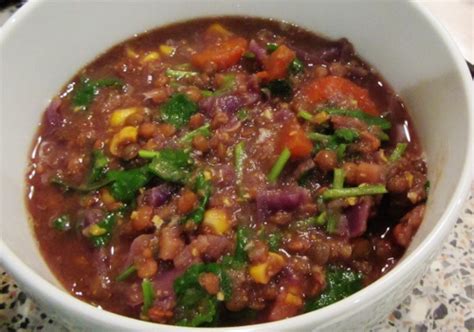 Green Lentil And Coriander Soup Searching For Spice