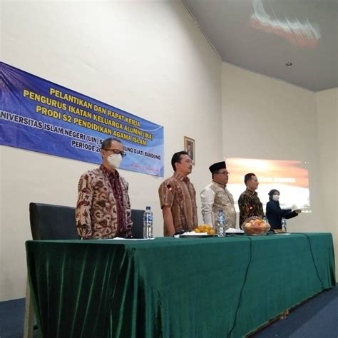 Pelantikan Pengurus Ikatan Keluarga Alumni S2 Pai Uin Sgd Bandung