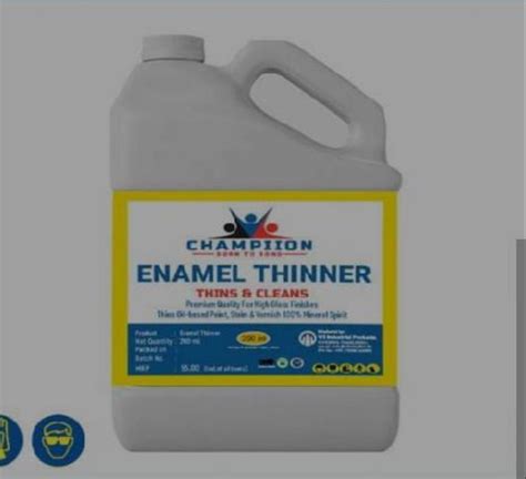 Turpentine Enamel Paint Thinner 900 ML Packaging Type Bottle At Rs 85