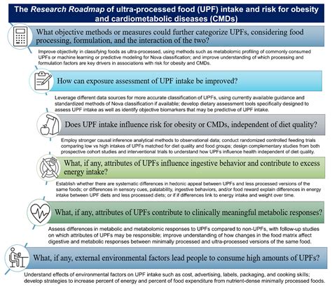 Perspective: A Research Roadmap about Ultra-Processed Foods and Human