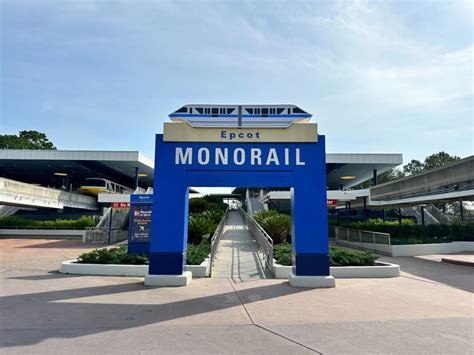 Refurbished Monorail Signs Revealed At Walt Disney World Transportation