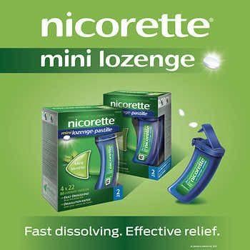 Nicorette Mini Lozenges 2mg - 176 Count - GP2U