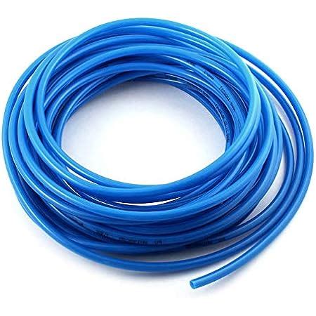 Pneumatic Polyurethane PU Hose 12mm X 8mm 5m Clear Transparent