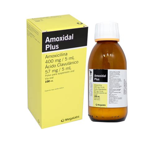 Drogas S S AMOXIDAL PLUS POLVO SUSP FCO X 100 ML