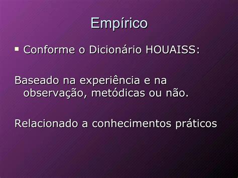 Qual A Diferença De Conhecimento Empírico E Conhecimento Teórico