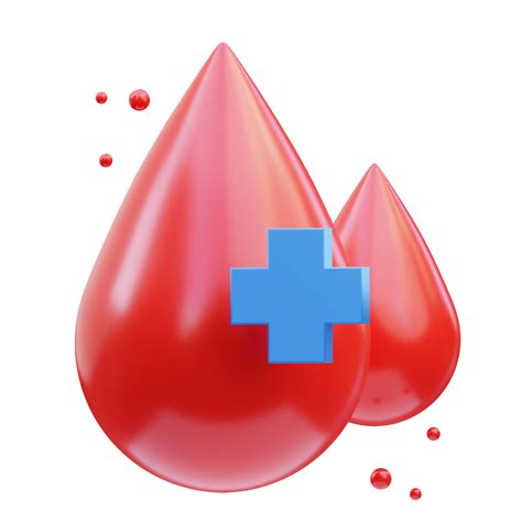 Medical Icon Blood 3d Illustration 10123982 Png