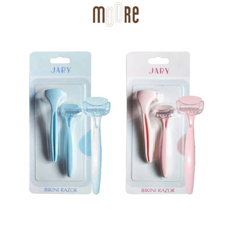 Dạo cạo lông vùng kín Jary Bikini Razor Sét Cái Che tên sp Shopee Việt Nam