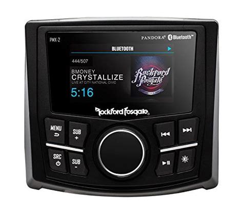 Rockford Fosgate Pmx Punch Marine Compact Am Fm Wb Digital Media