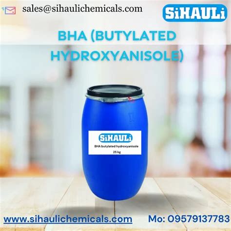 Bha Butylated Hydroxyanisole Manufacturers Suppliers Exporters From