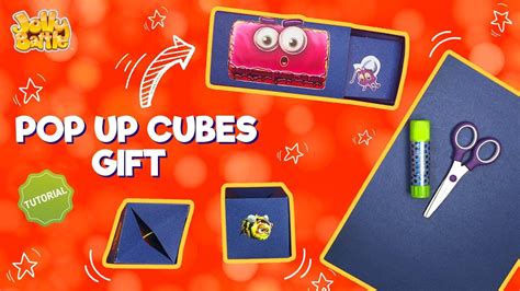 DIY Jumping Cubes Gift Jolly Battle Pop Up Cubes In A Box Easy