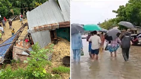 Assam Flood Crisis 26 Dead Over 161 Lakh Affected Across 15