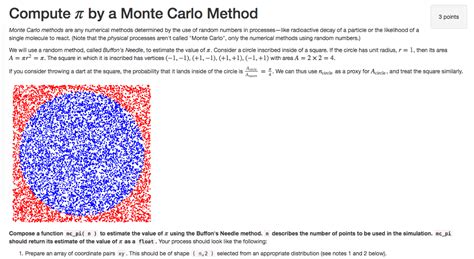 Solved Compute by a Monte Carlo Method 3 points Monte Carlo | Chegg.com