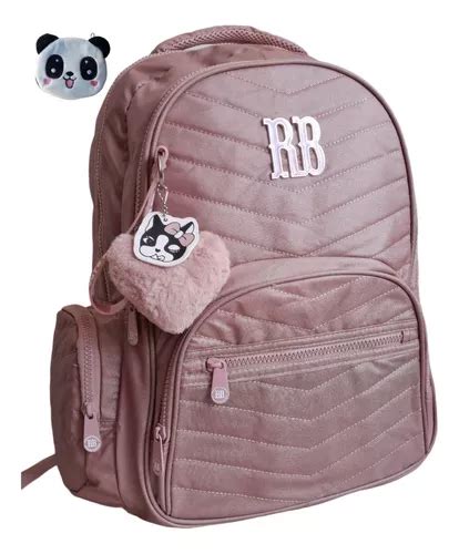 Mochila Infantil Escolar Rebecca Bonbon Original Refor Ada