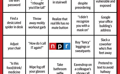 Back To Work Bingo Take These Cards With You And Make The Losers