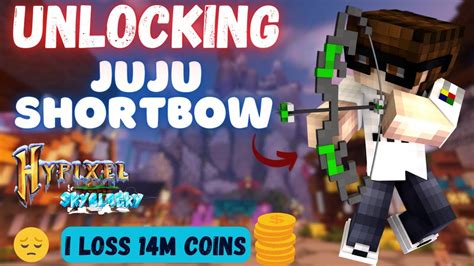 Unlocking Juju Shortbow In Hypixel Skyblock II How I Lost 14M Coins