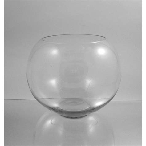 10 X 12 Clear Glass Bubble Bowl Vase Bulk Case Of 2 1850 Per Vase