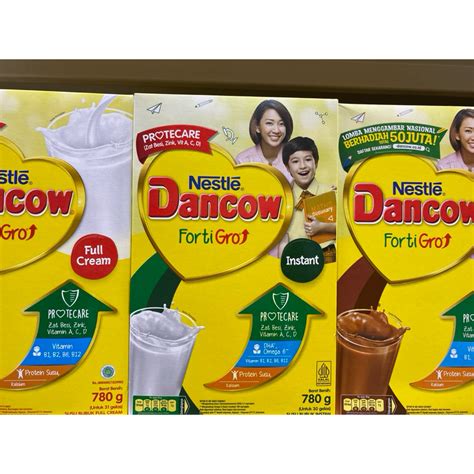 Jual Dancow Fortigro Full Cream Instant Coklat G Shopee Indonesia