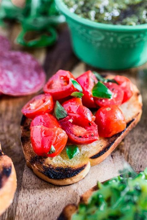 Build Your Own Bruschetta Bar Olivia S Cuisine