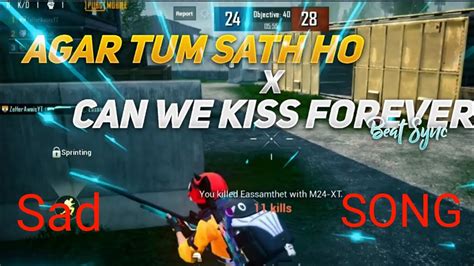 PUBG MOBILE M24 TDM MONTAGE AGAR TUM SAATH HO AGAR TUM SAATH HO