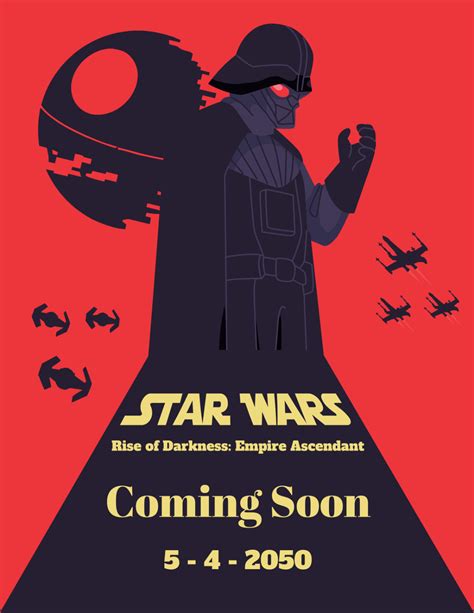 Free Star Wars Flyer Template Edit Online And Download