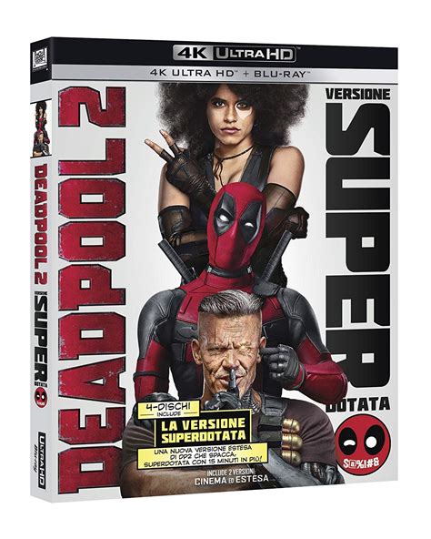 Blu Ray Deadpool 2 Blu Ray 4k Ultra Hdblu Ray 1 Blu Ray Amazonde