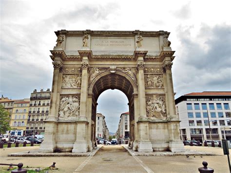 Arc De Triomphe Marseille France The Arch Was Designed B Flickr