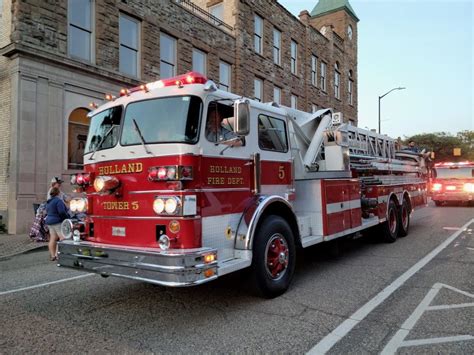 Fire Truck Parade coming to downtown Holland during Fall Fest