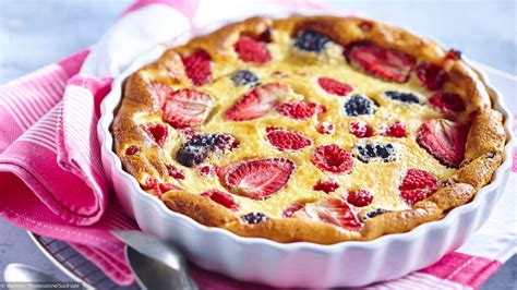 Clafoutis Aux Fruits Rouges