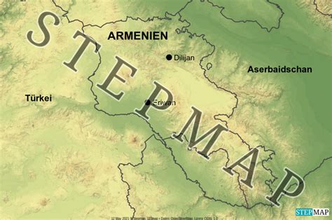 Stepmap Armenien Landkarte F R Armenien