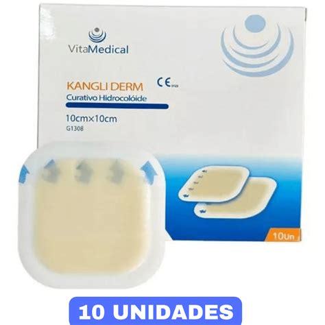 Curativo Hidrocoloide Borda X Cm Kangli Derm Vitamedical