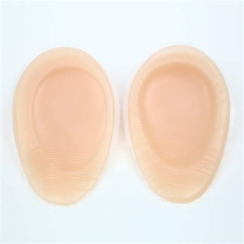 Self Adhesive Saggy Silicone Breast Forms Fake Boobs