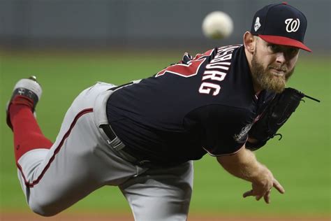 Nationals Star World Series Mvp Stephen Strasburg Opts Out Of 100m To