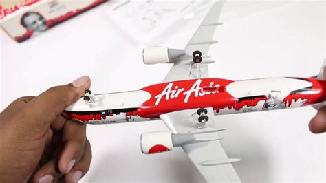 AirAsia Airbus A320 Plane Model Unboxing YouTube