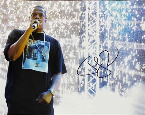 Lot Detail Jay Z Signed 11 X 14 Color Photo