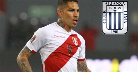 Alianza Lima Paolo Guerrero confirmó acercamiento con el club